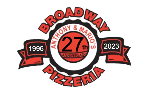 Broadway Pizzeria logo