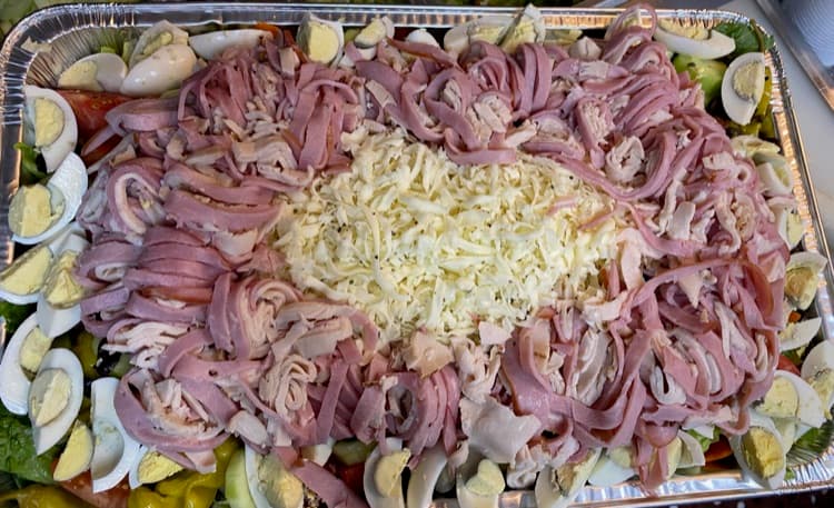 View the catering menu